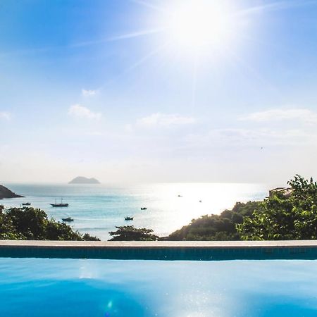 Pousada Praia Joao Fernandes Búzios Exterior foto View from the pool at the Villa